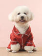 1Pc Pet Non-Elastic Thin Breathable Comfortable Home Wear Pajamas for Small Size Dogs (Size Is Smaller, Please Choose 1~2 Sizes Bigger)