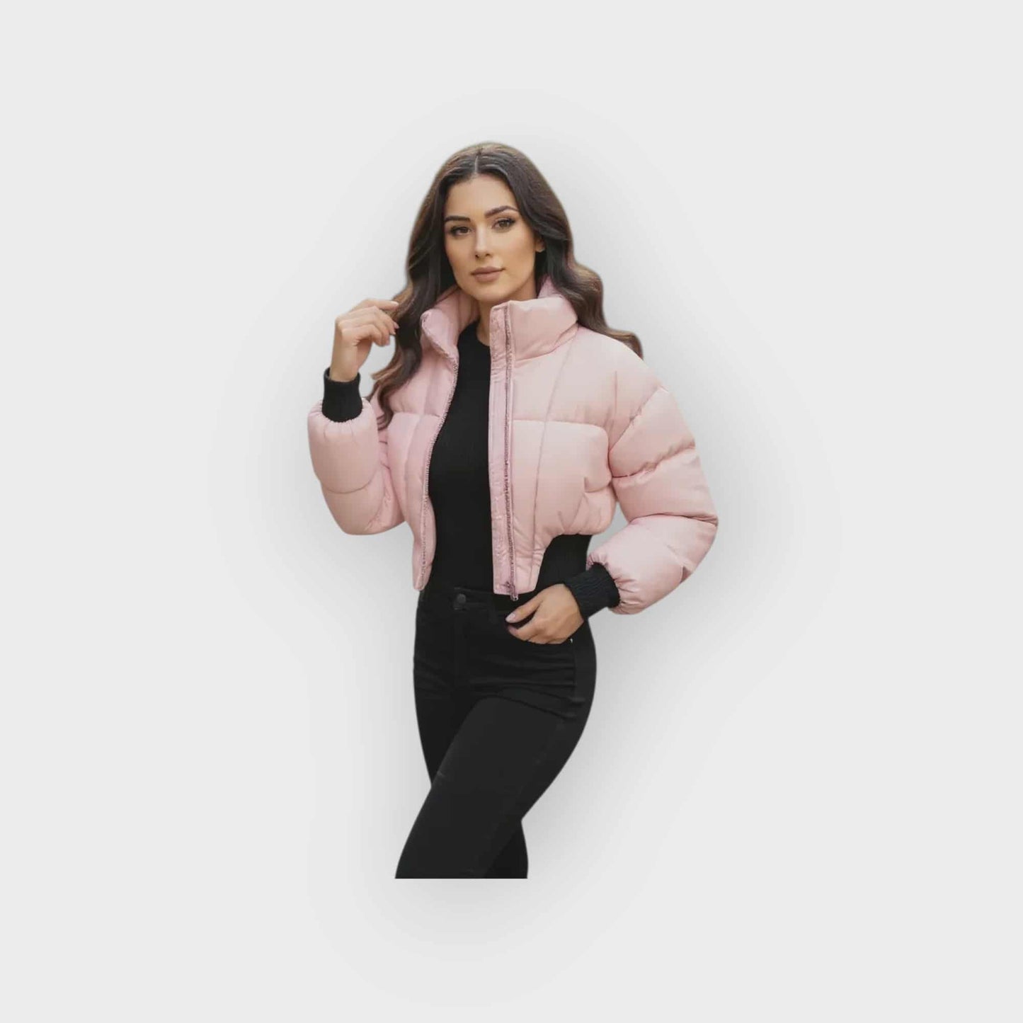 Contour Cropped Puffer Jacket