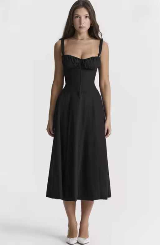 Woman's Floral mid dress Sundress
