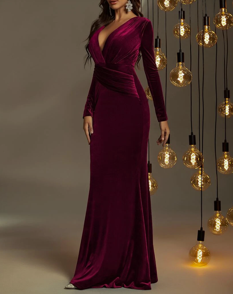 Velvet Formal Gown