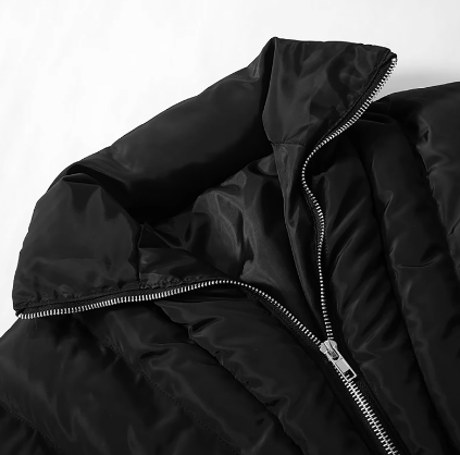 Winter Cropped Puffer Jacket