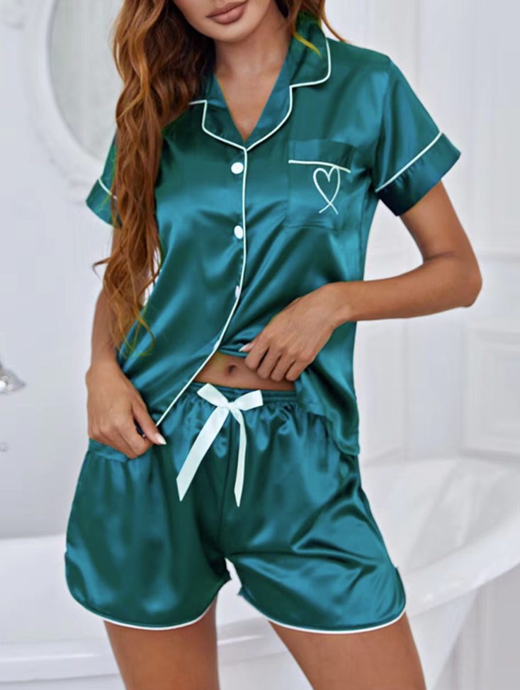 Silk Pajama Set