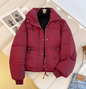 Casual Zipper Outwear Winter Down Jacket