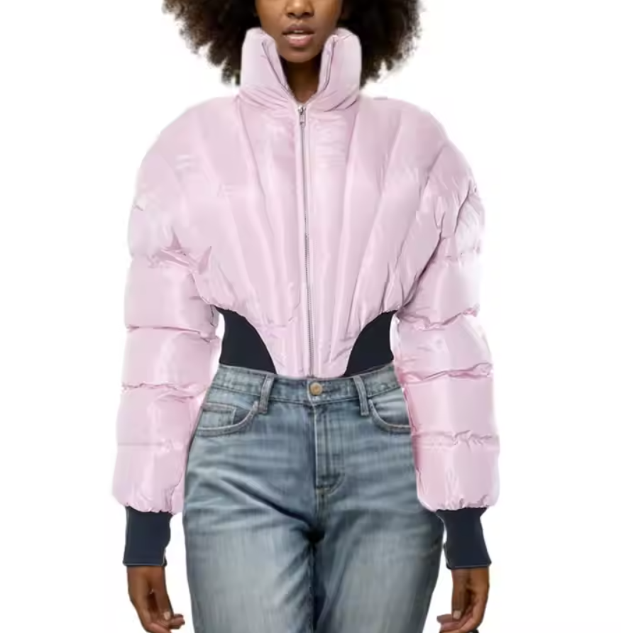 Contour Cropped Puffer Jacket