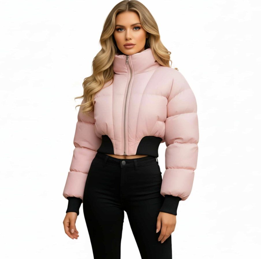 Contour Cropped Puffer Jacket