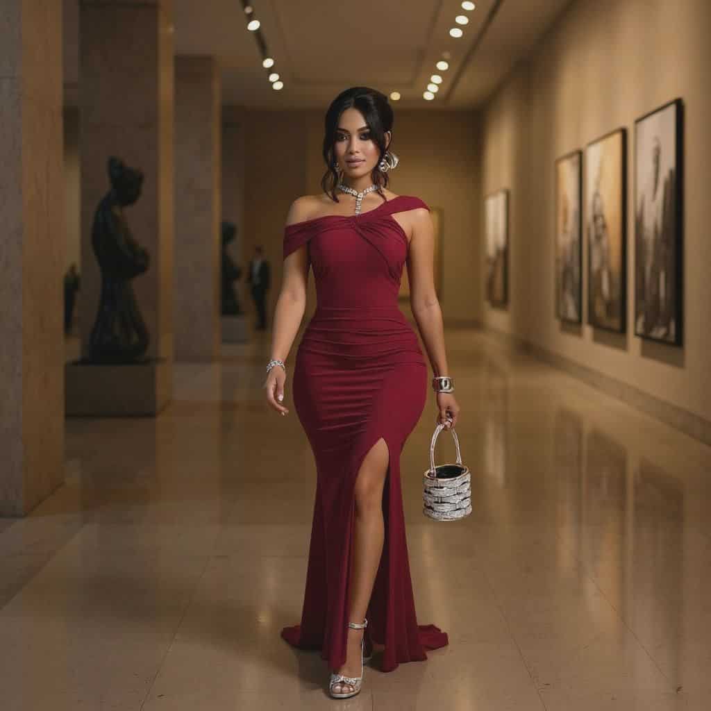 One Shoulder Solid Ruched Slit Thigh Formal Dress Asymmetrical Button Mermaid