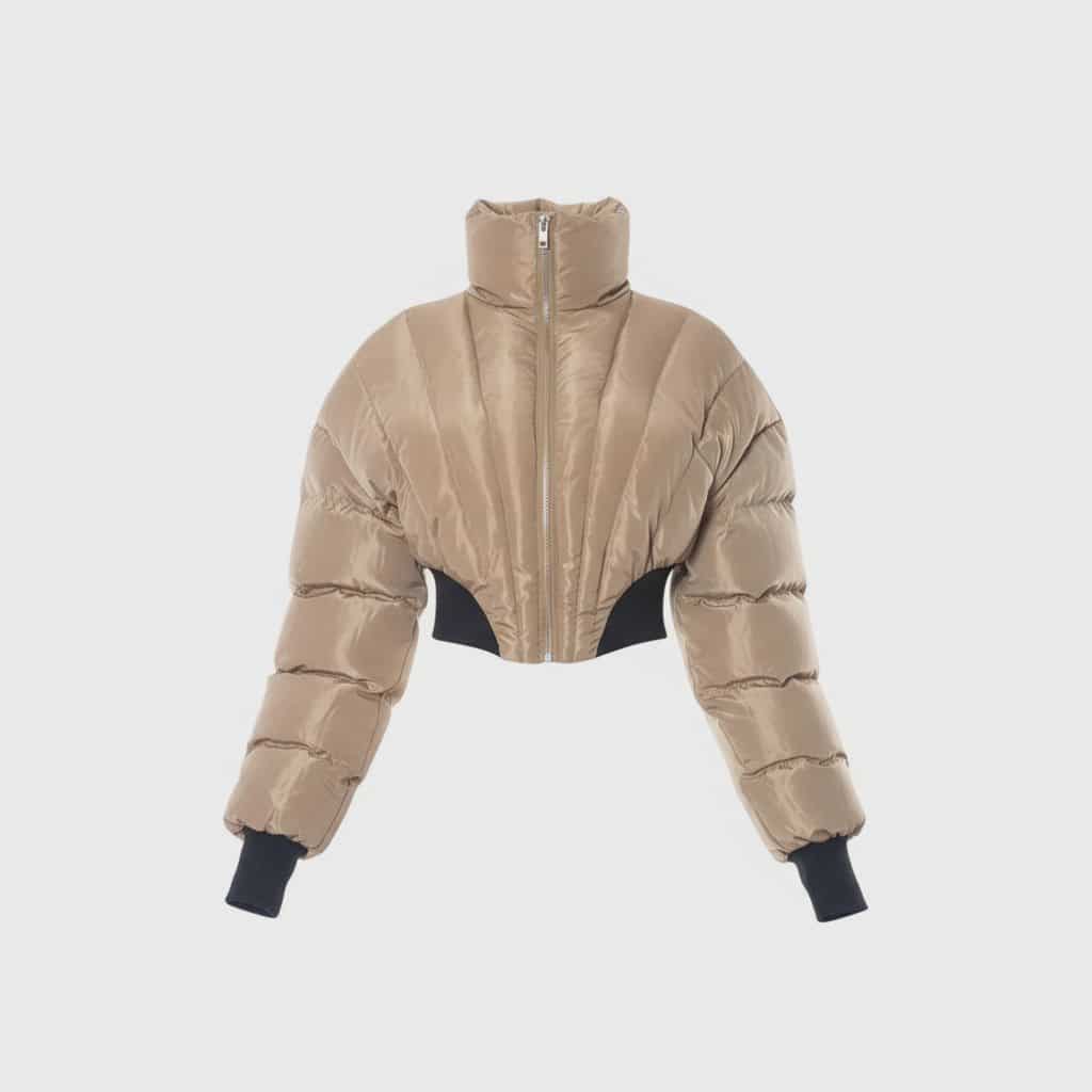 Contour Cropped Puffer Jacket