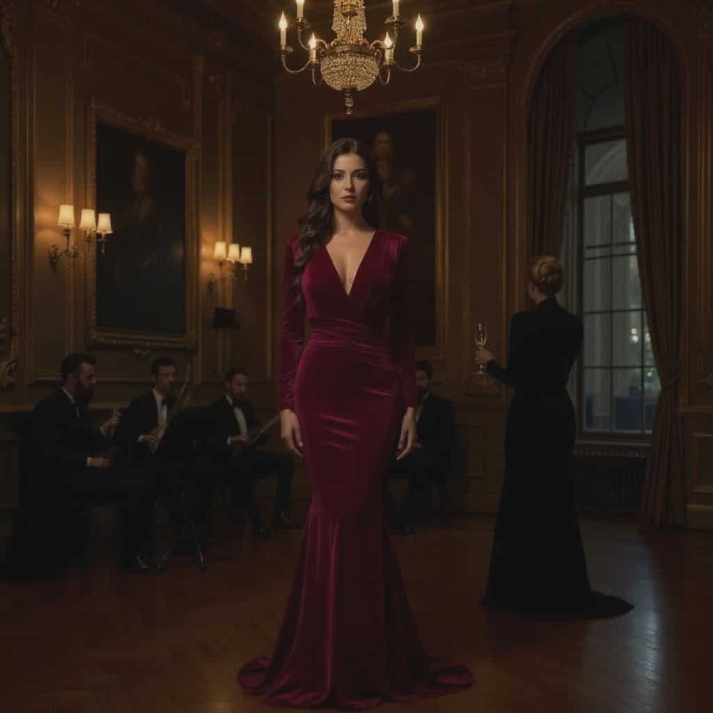 Velvet Formal Gown