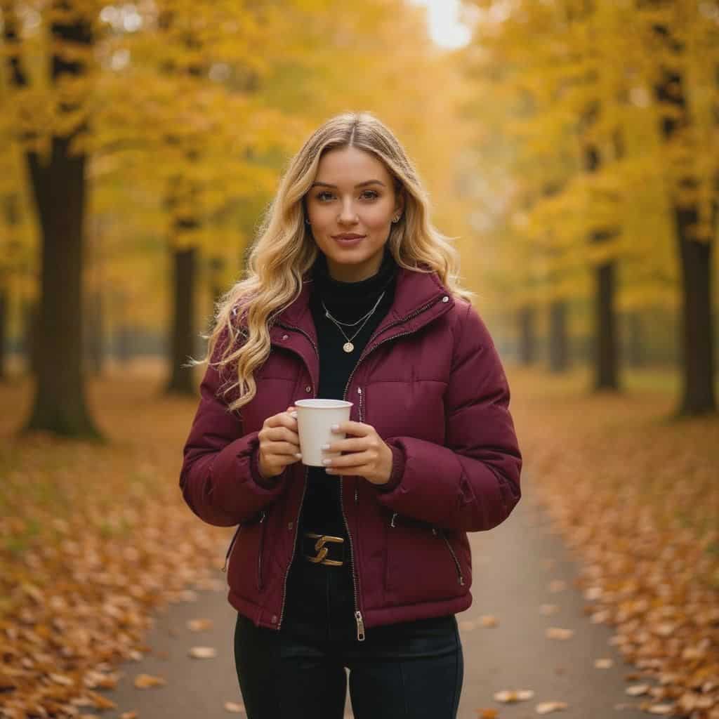 Casual Zipper Outwear Winter Down Jacket