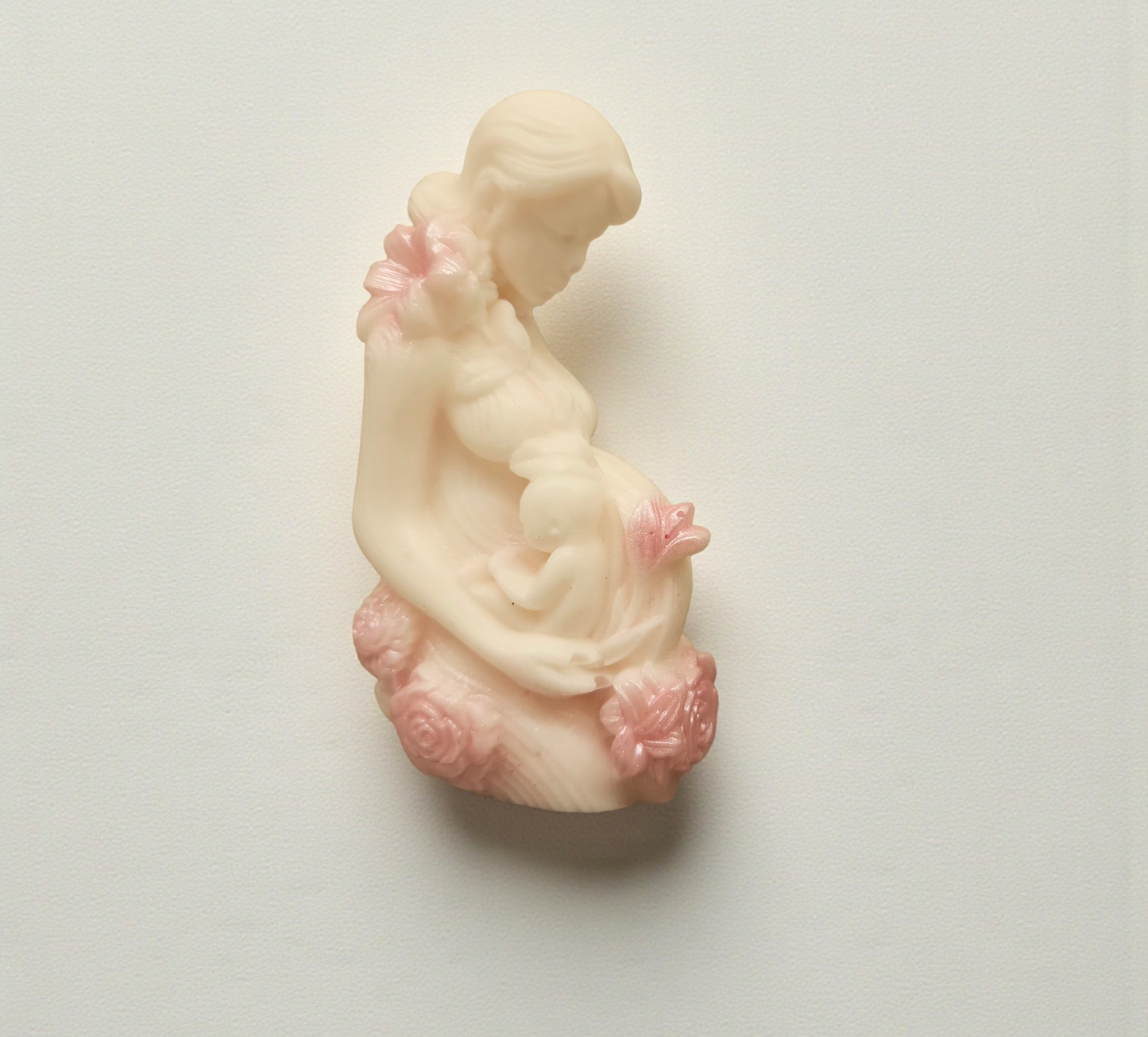 Floral Woman Pregnant Hand Soap