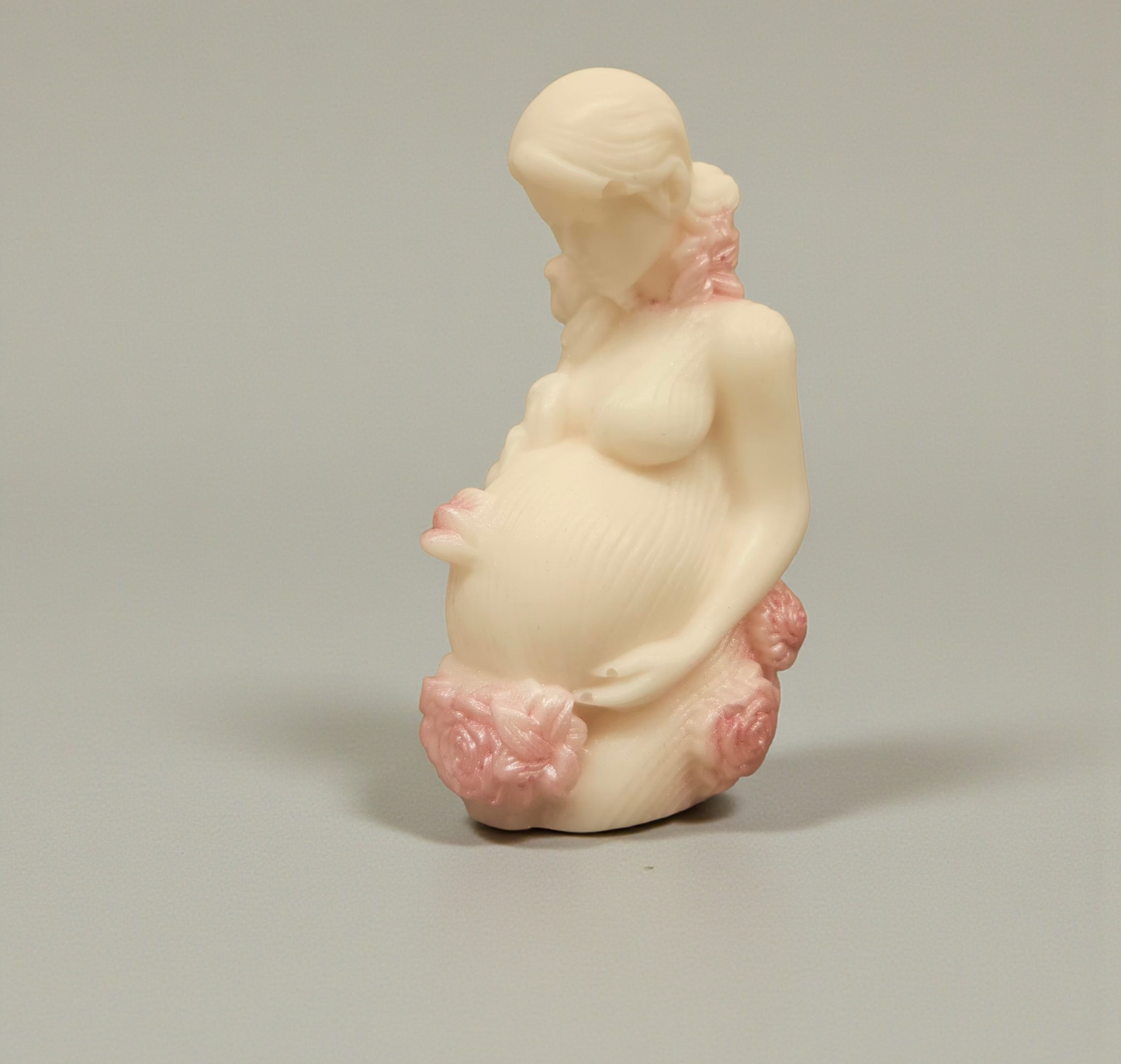 Floral Woman Pregnant Hand Soap